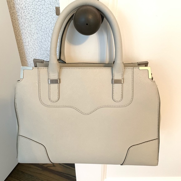 Rebecca Minkoff Handbags - Rebecca Minkoff Gray Leather Bag